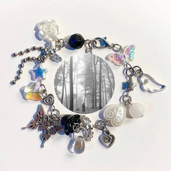 Folklore Inspired Taylor Swift Charm Bracelet - Picture 1 of 8
